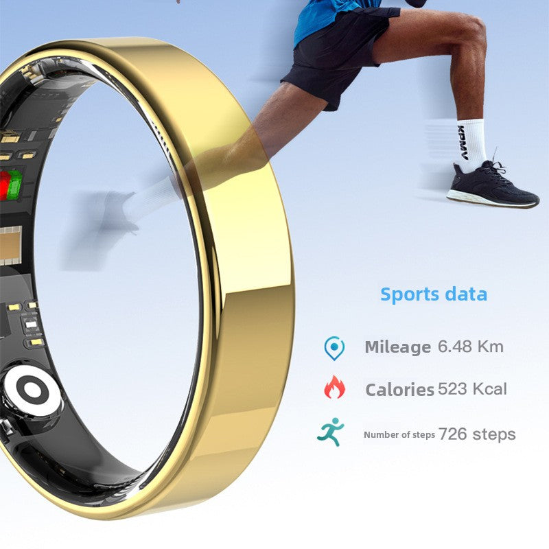 Smart AI Wearable Ring with Health Tracking