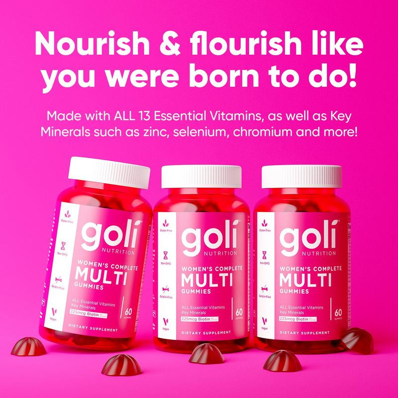 Stress Less, Glow More, Digest Better Bundle - World'S First 3-In-1 Pre, Post, Probiotic, Women'S Complete Multi All 13 Essential Vitamins, Ashwagandha & Vitamin D Gummies, Vegan, Non-Gmo & Gelatin-Free