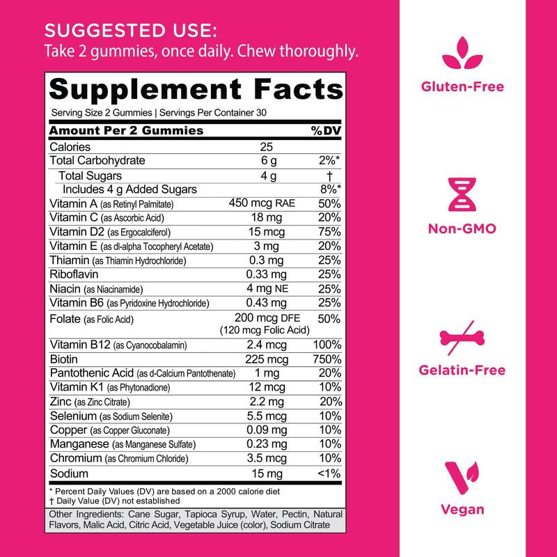 Stress Less, Glow More, Digest Better Bundle - World'S First 3-In-1 Pre, Post, Probiotic, Women'S Complete Multi All 13 Essential Vitamins, Ashwagandha & Vitamin D Gummies, Vegan, Non-Gmo & Gelatin-Free